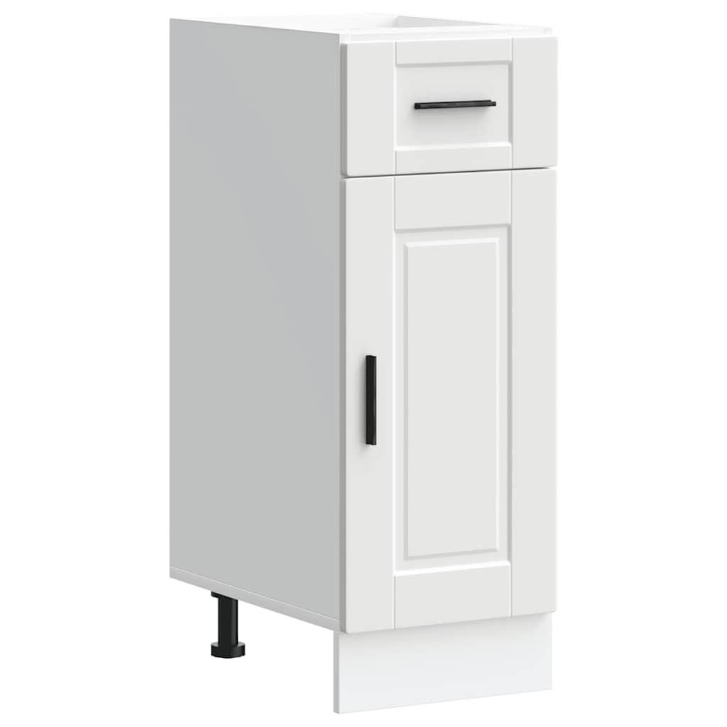 Kitchen Base Cabinet Porto White Engineered Wood