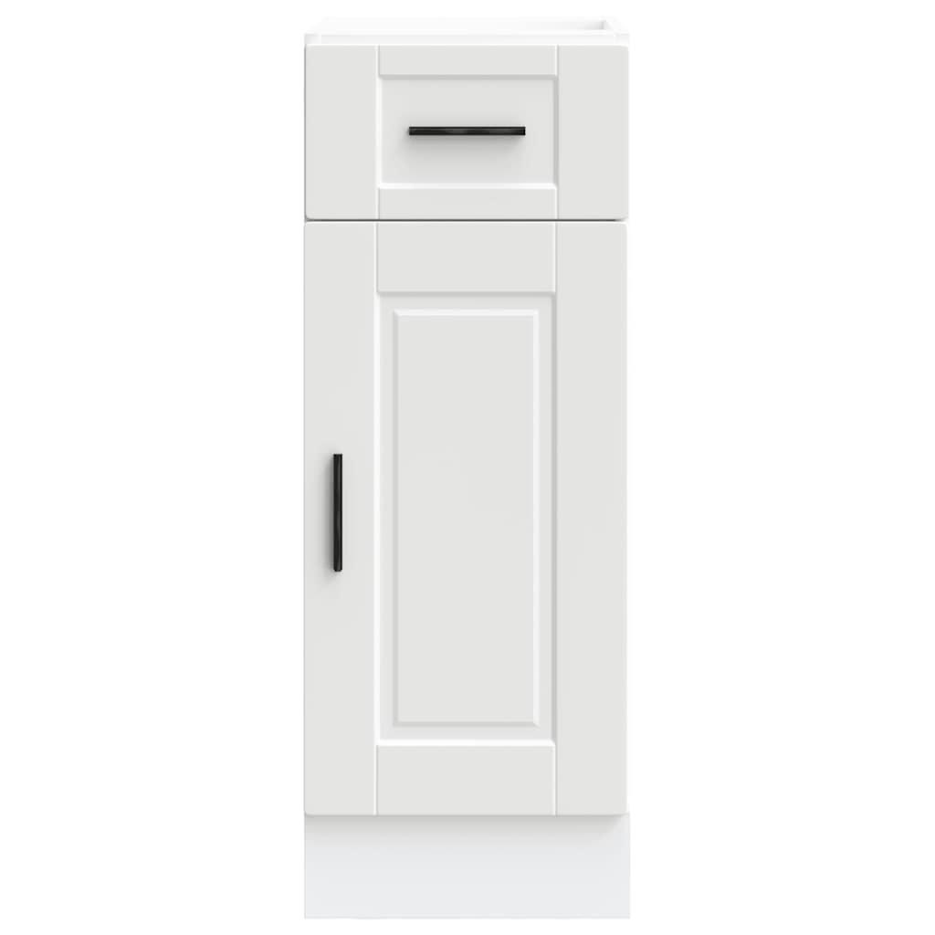 Kitchen Base Cabinet Porto White Engineered Wood