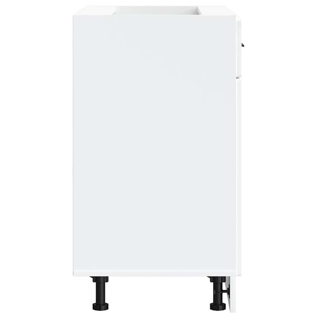 Kitchen Base Cabinet Porto White Engineered Wood