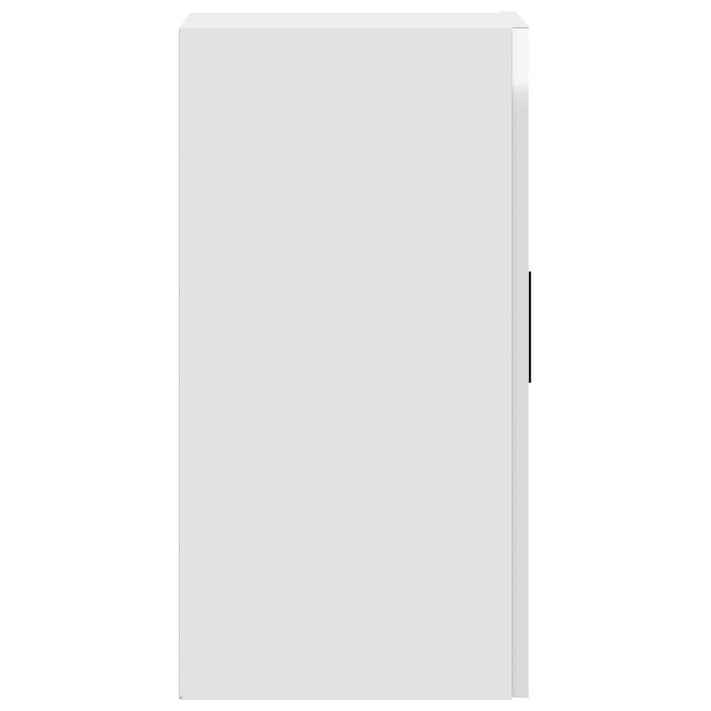 Kitchen Wall Cabinet "Porto" High Gloss White Engineered Wood