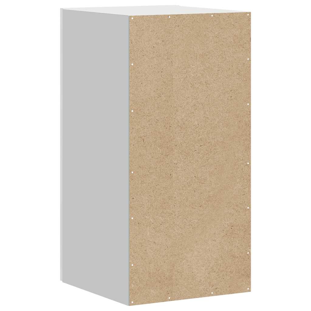 Kitchen Wall Cabinet "Porto" High Gloss White Engineered Wood