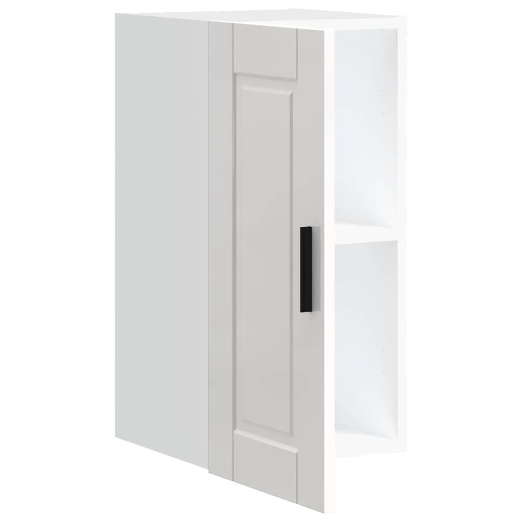 Kitchen Wall Cabinet "Porto" High Gloss White Engineered Wood