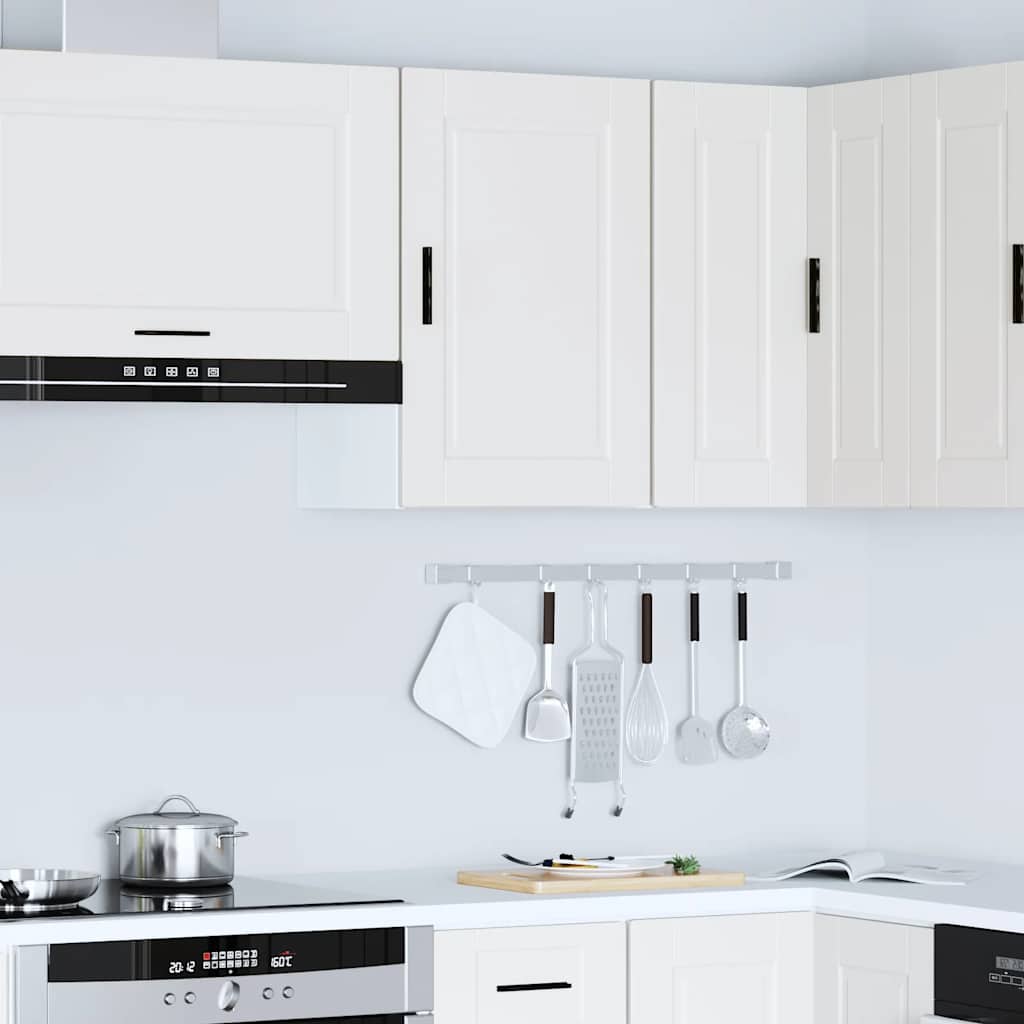 Kitchen Wall Cabinet Porto White Engineered Wood