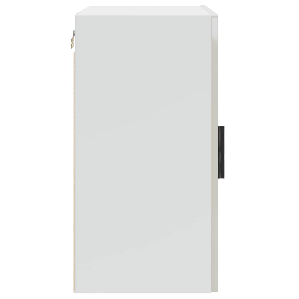 Kitchen Wall Cabinet "Porto" High Gloss White Engineered Wood