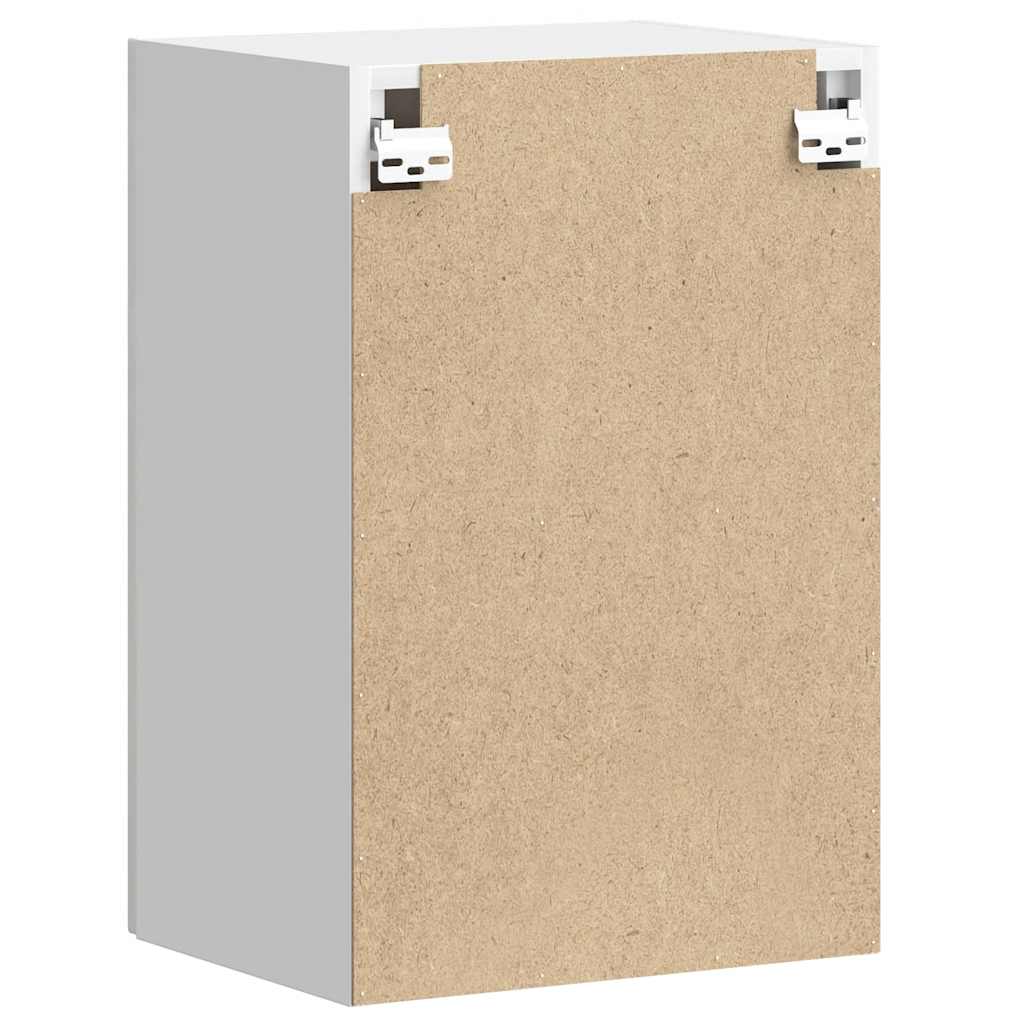 Kitchen Wall Cabinet "Porto" High Gloss White Engineered Wood