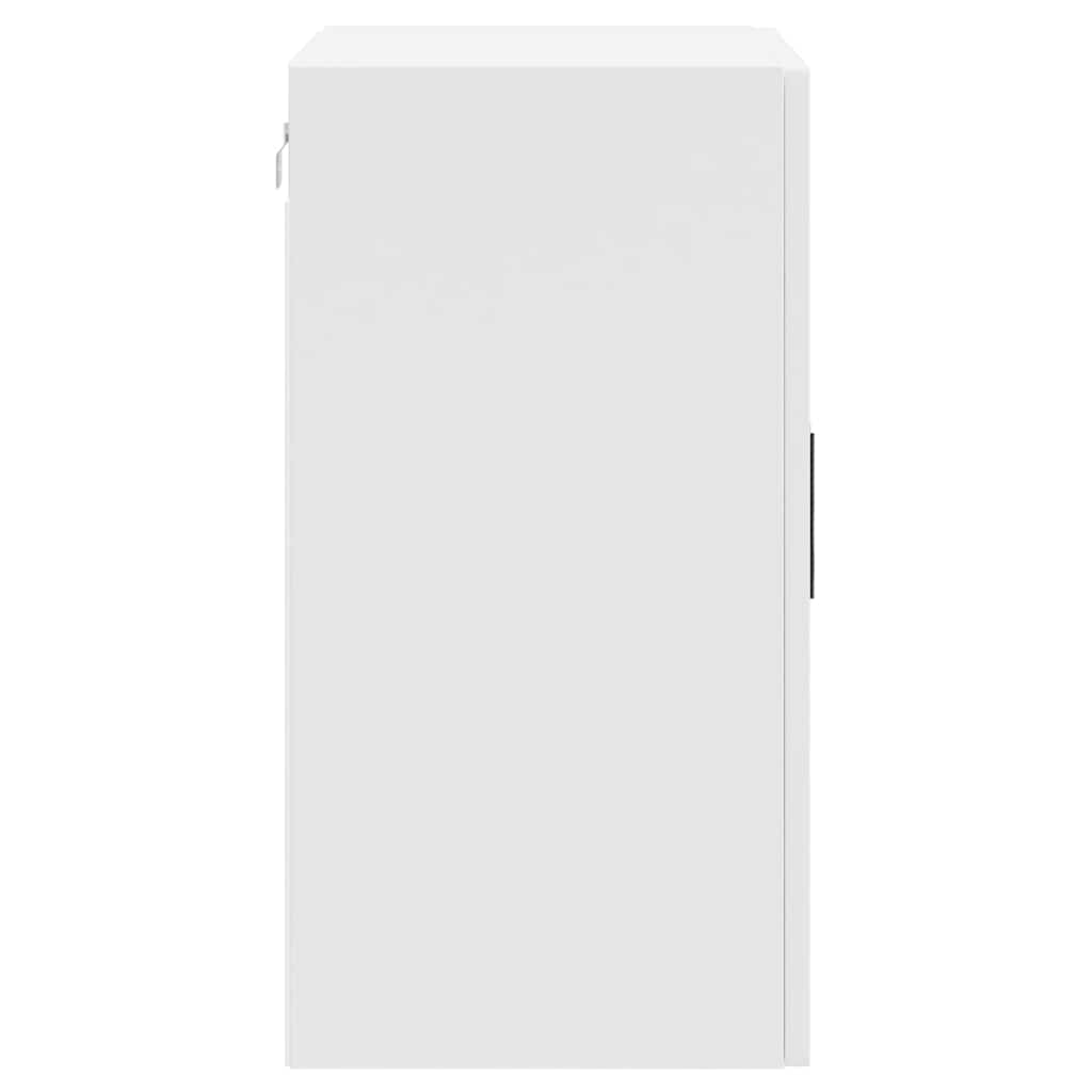 Kitchen Wall Cabinet "Porto" High Gloss White Engineered Wood