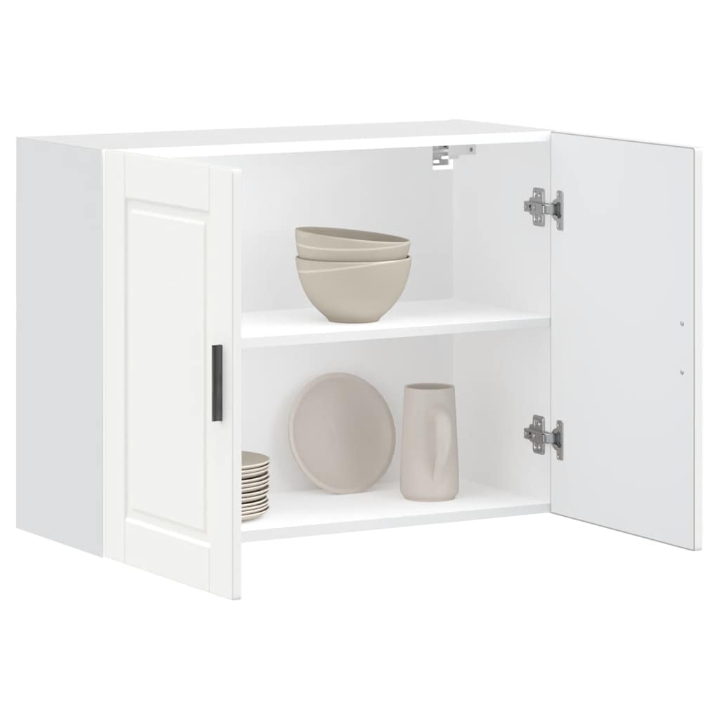 Kitchen Wall Cabinet Porto White Engineered Wood