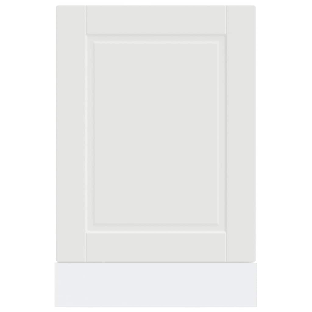 Dishwasher Panel Porto White 45x1.5x57 cm Engineered Wood
