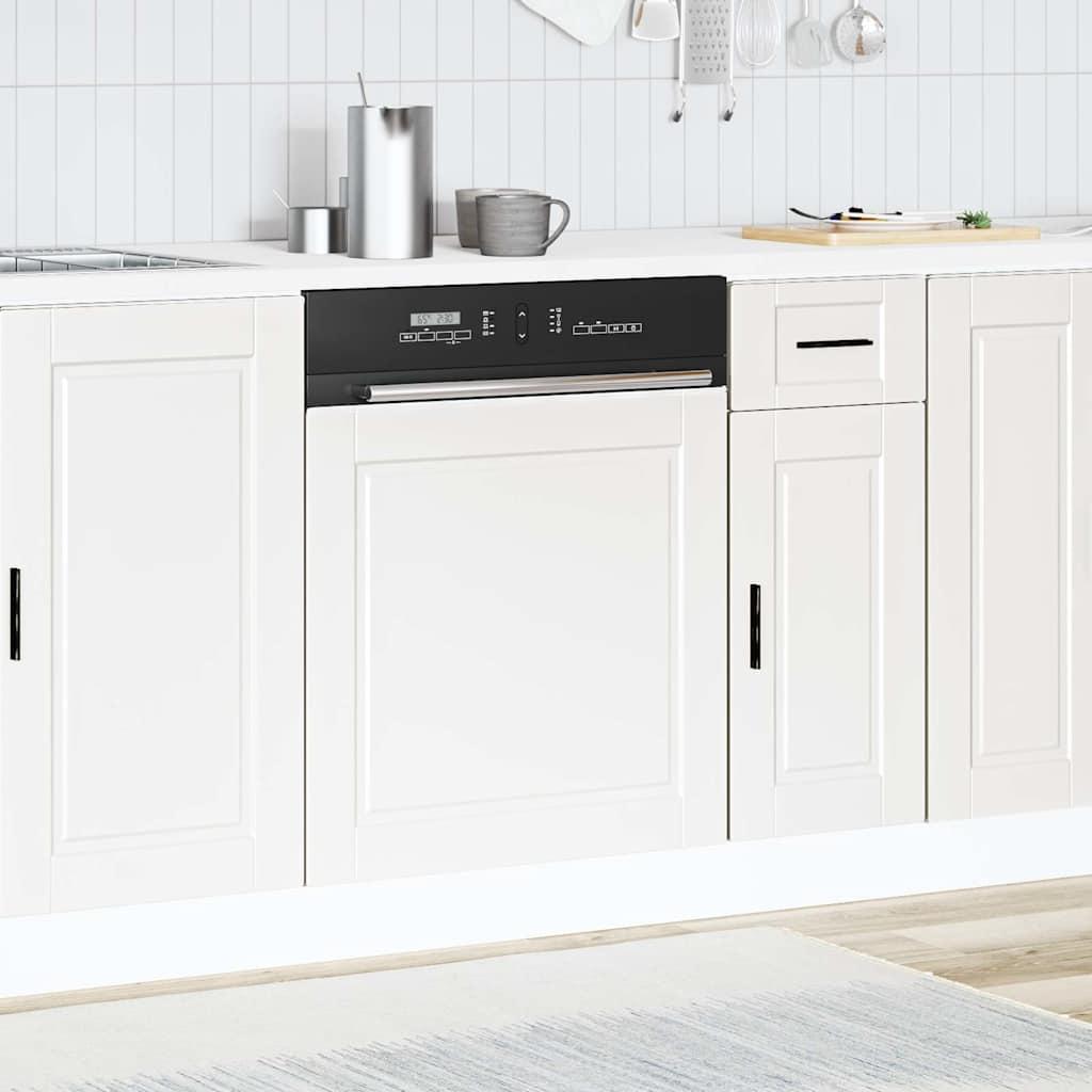 Dishwasher Panel Porto White 60x1.5x67 cm Engineered Wood