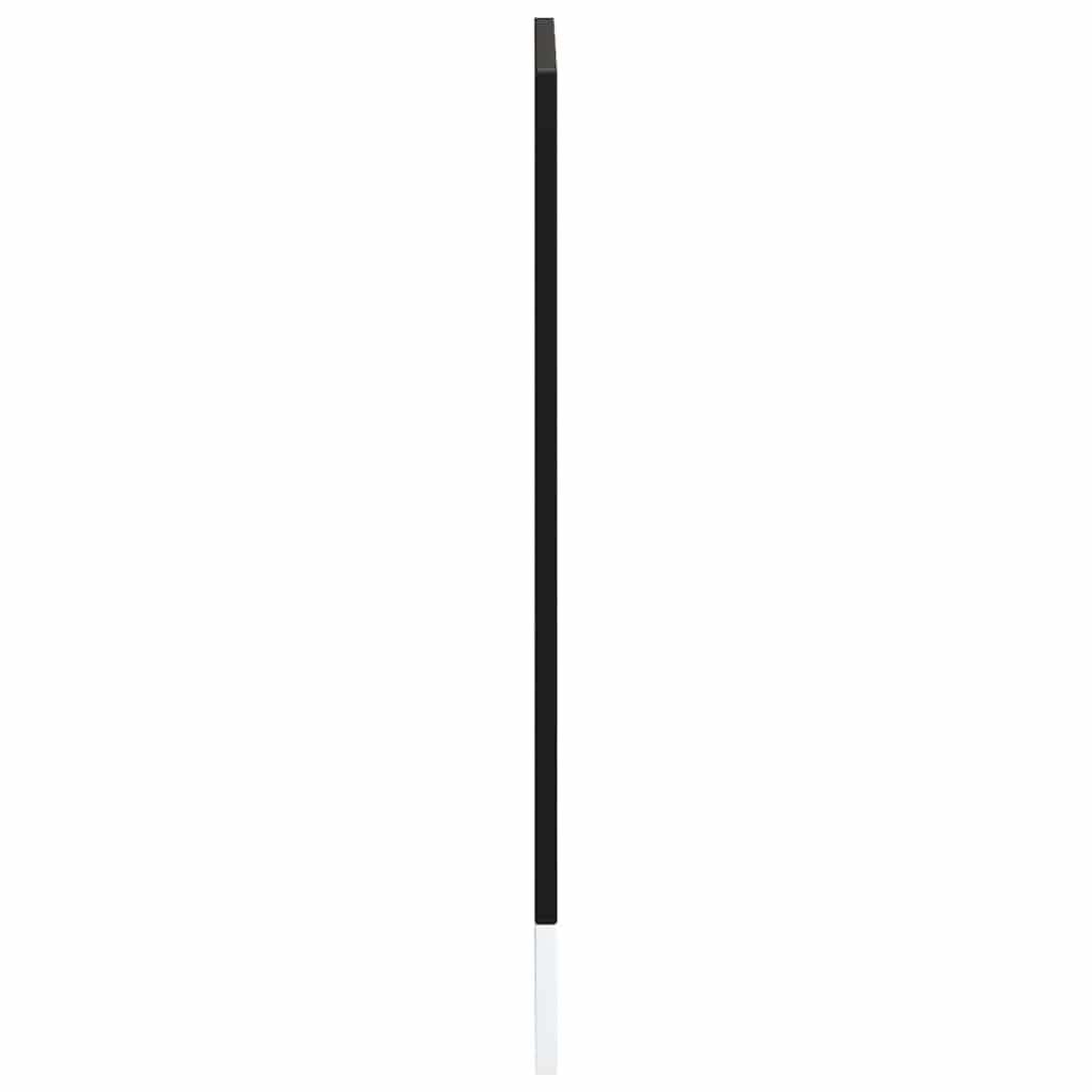 Dishwasher Panel Porto Black 60x1,5x57 cm Engineered Wood