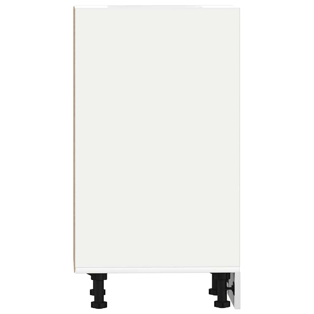 Bottom Cabinet "Riga" White 40x44,5x81,5 cm Engineered Wood
