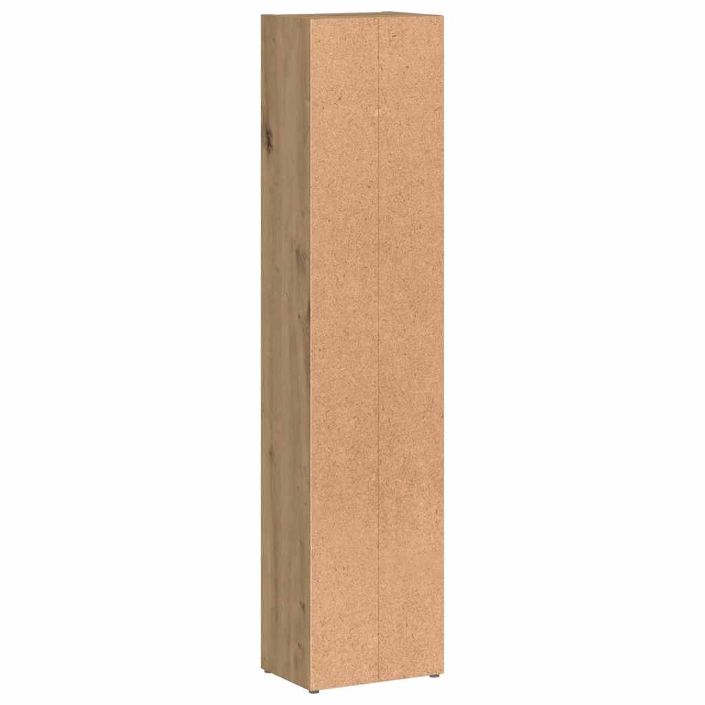 CD Cabinets 2 pcs Artisan Oak 21x16x93,5 cm Engineered Wood