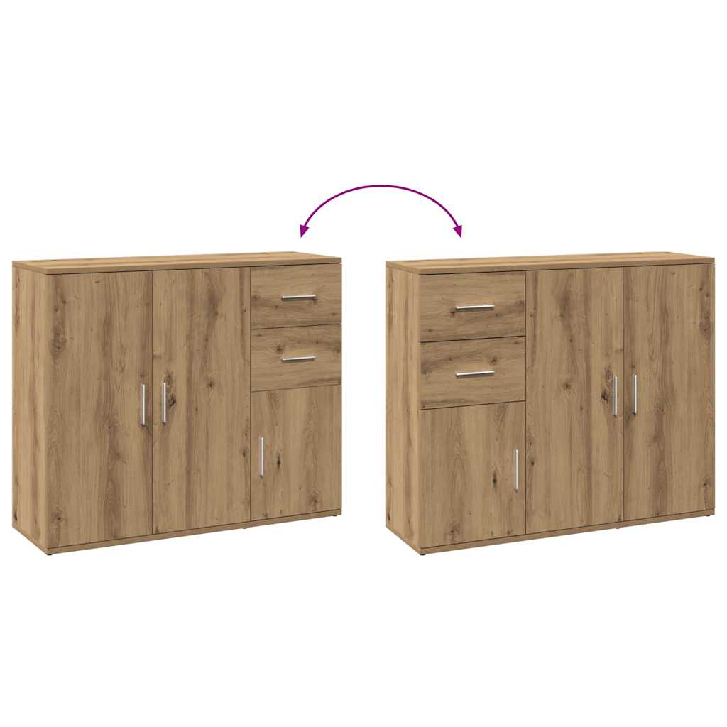 Sideboard Artisan Oak 91x29.5x75 cm Engineered Wood