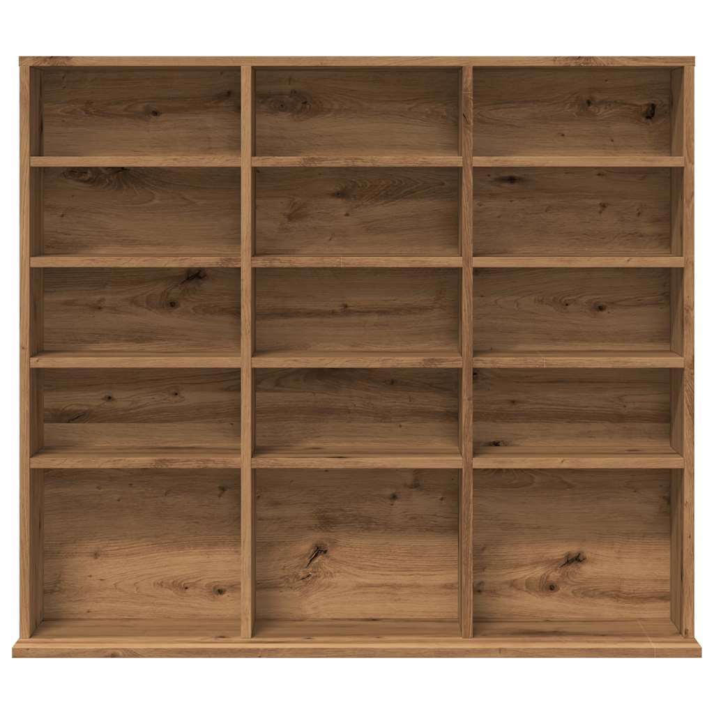 CD Cabinet Artisan Oak 100x23x89.5 cm Engineered Wood