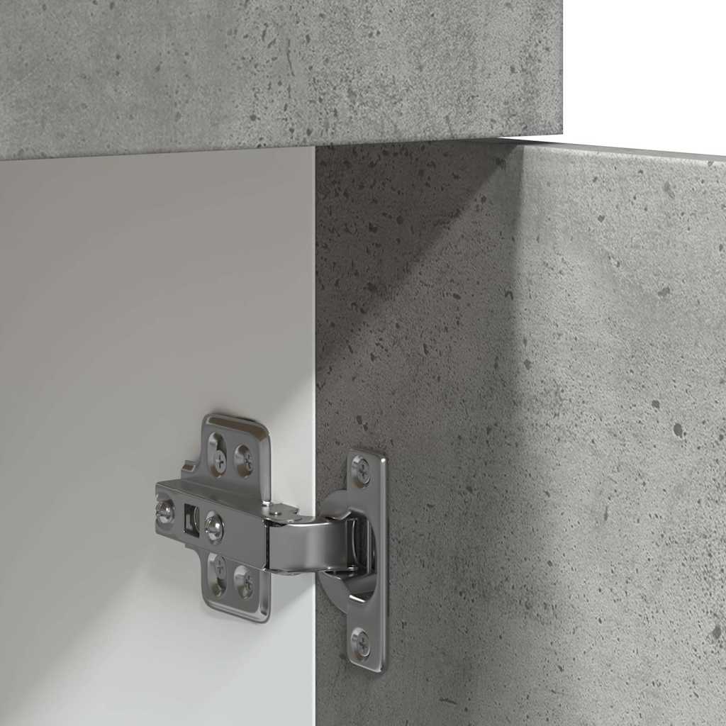 Drawer Bottom Cabinet Lyon Concrete Grey 80x46x81.5 cm Engineered Wood