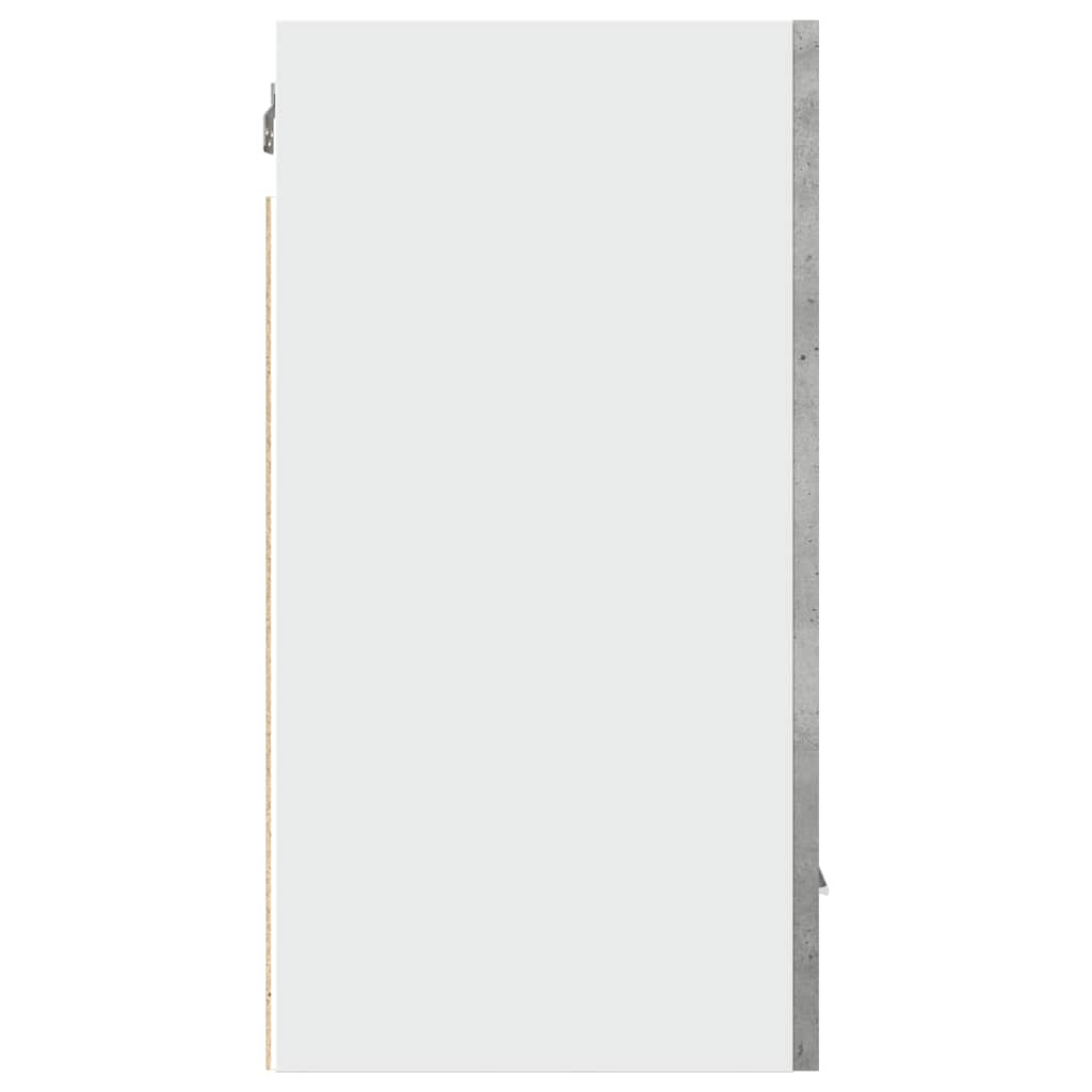 Hanging Cabinet "Lyon" Concrete Grey 30x31x60 cm Engineered Wood