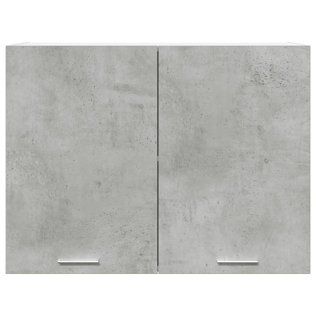 Hanging Cabinet Lyon Concrete Grey 80x31x60 cm Engineered Wood