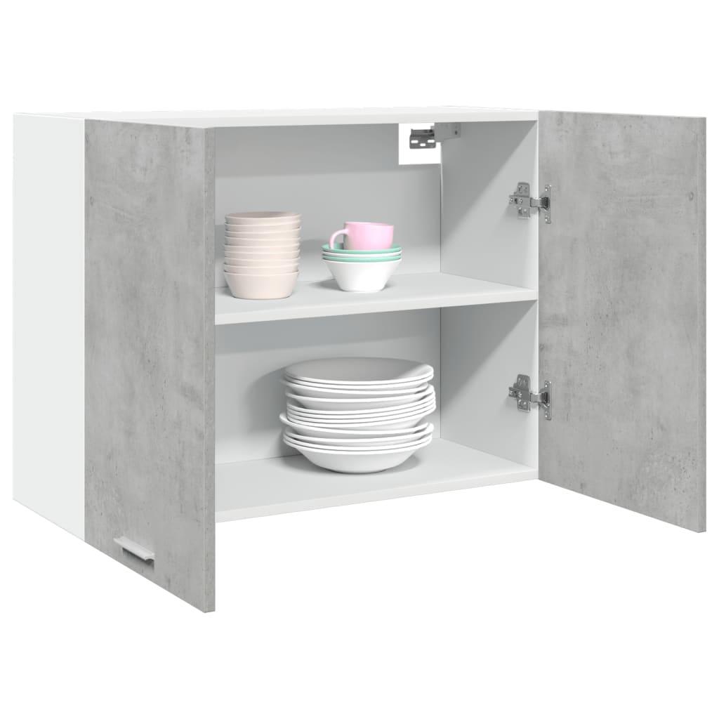 Hanging Cabinet Lyon Concrete Grey 80x31x60 cm Engineered Wood