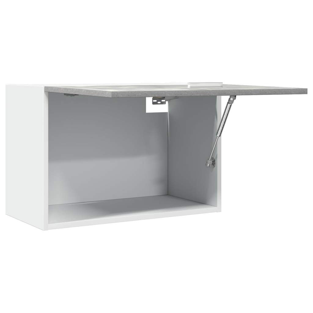 Hanging Cabinet "Lyon" Concrete Grey 60x31x40 cm Engineered Wood