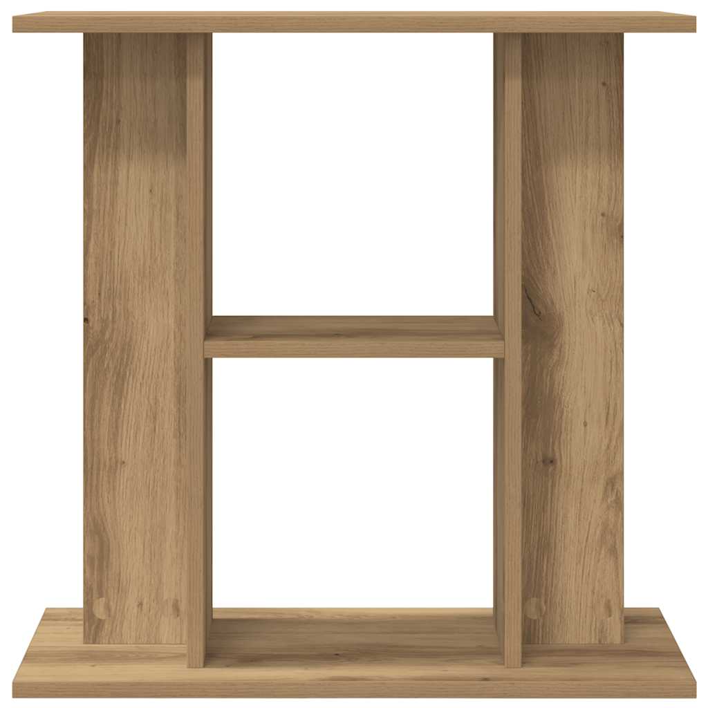 Aquarium Stand Artisan Oak 60x30x60 cm Engineered Wood