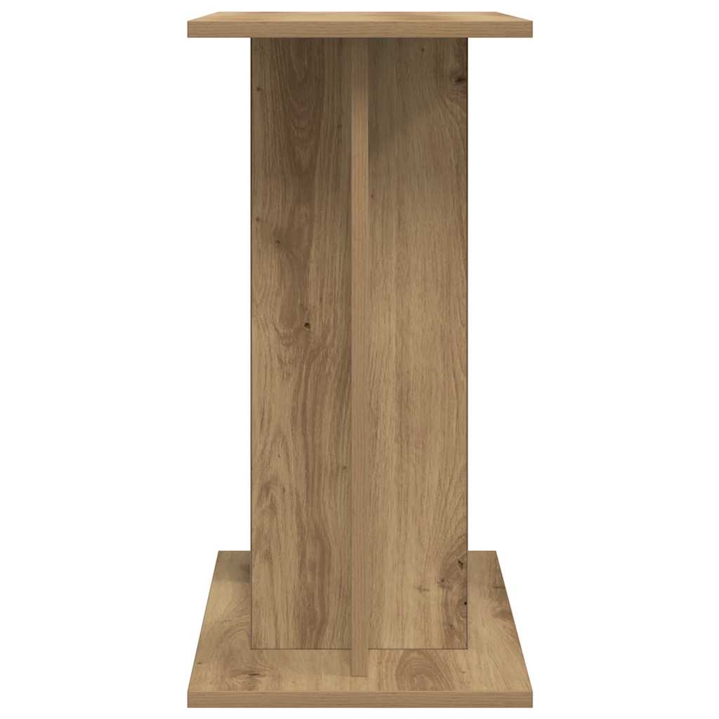 Aquarium Stand Artisan Oak 60x30x60 cm Engineered Wood