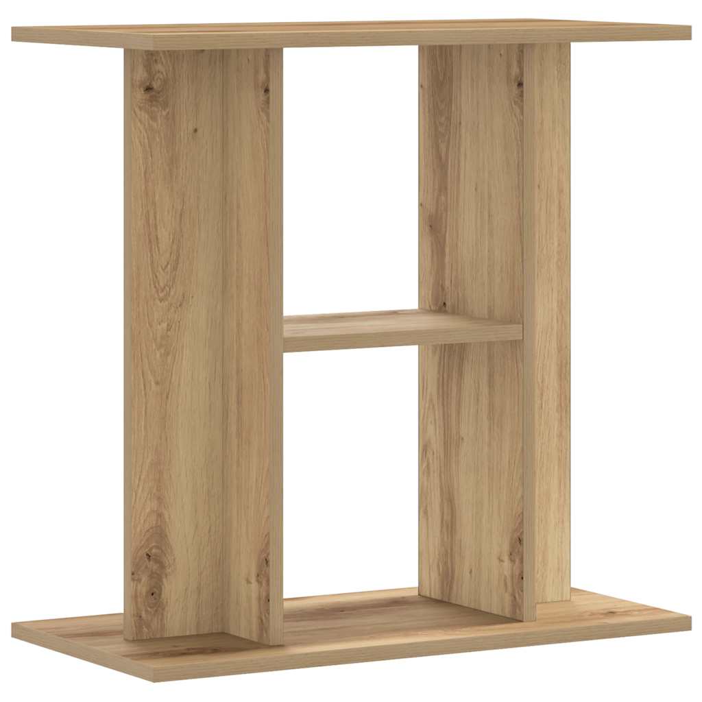 Aquarium Stand Artisan Oak 60x30x60 cm Engineered Wood