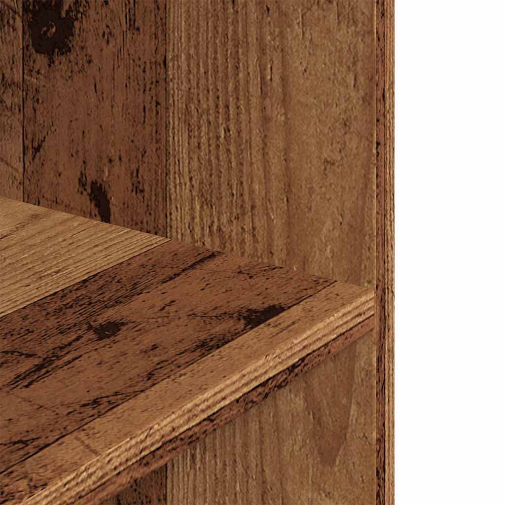 Aquarium Stand Old Wood 80x35x60 cm Engineered Wood