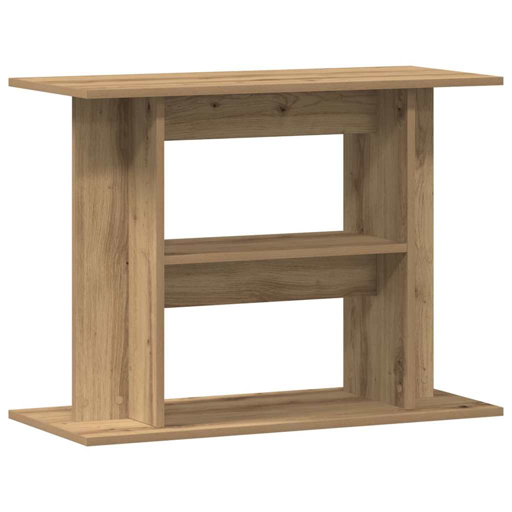 Aquarium Stand Artisan Oak 80x35x60 cm Engineered Wood