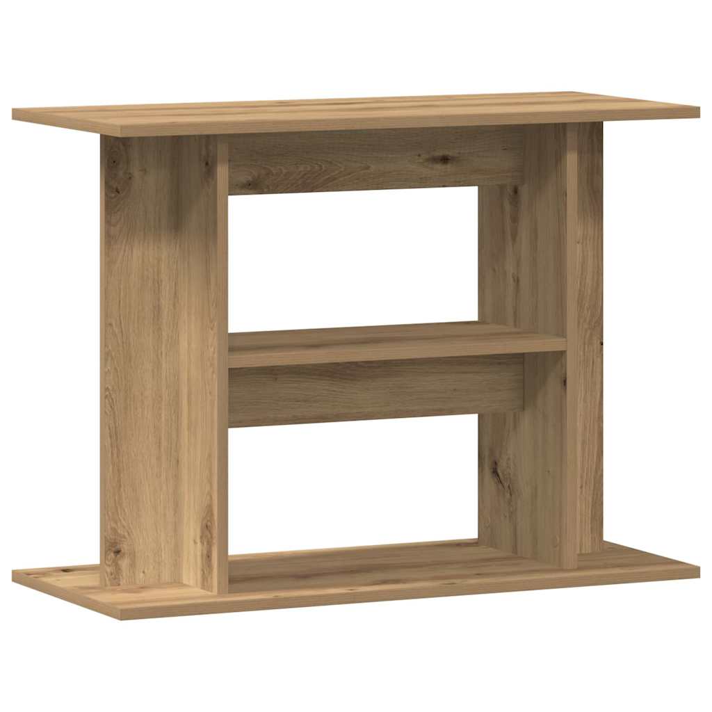Aquarium Stand Artisan Oak 80x35x60 cm Engineered Wood