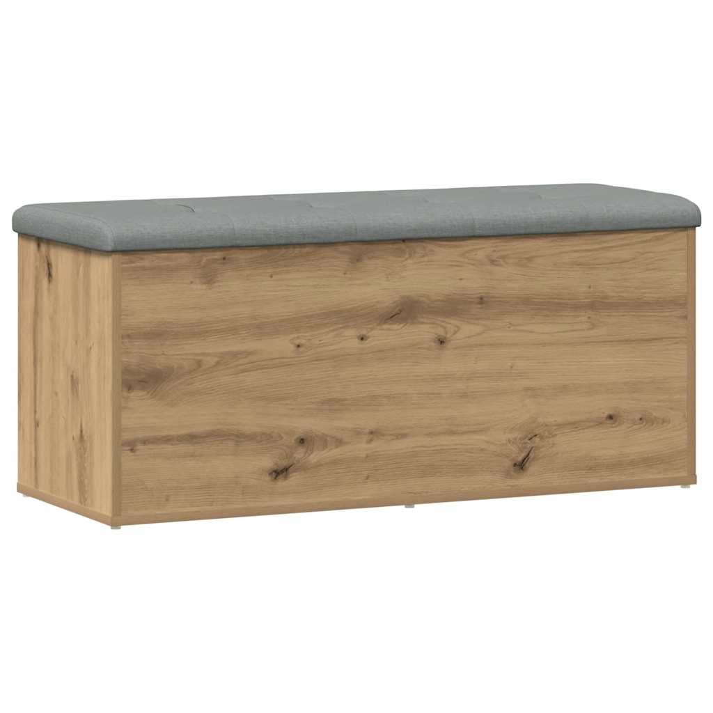 Storage Bench Artisan Oak 102x42x45 cm Engineered Wood