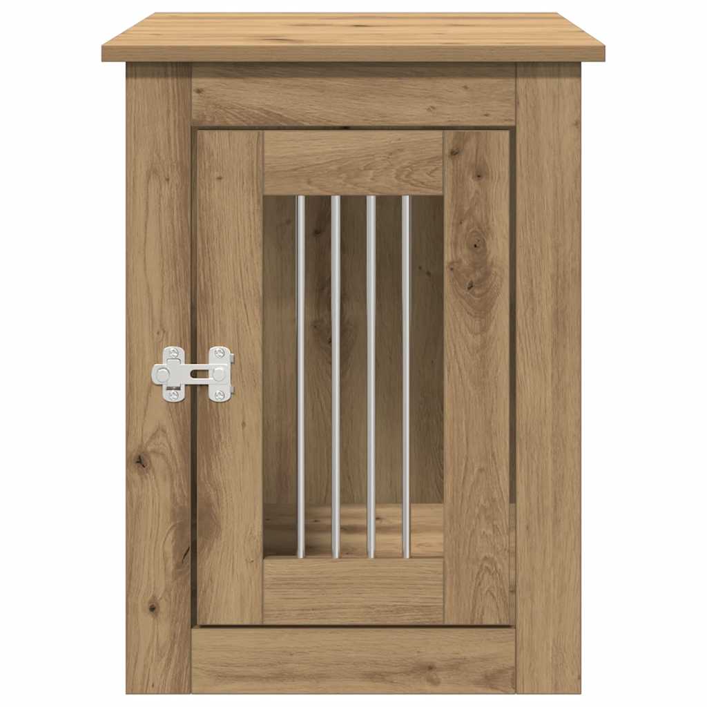Dog Crate Furniture Artisan Oak 45x62x59 cm Engineered Wood