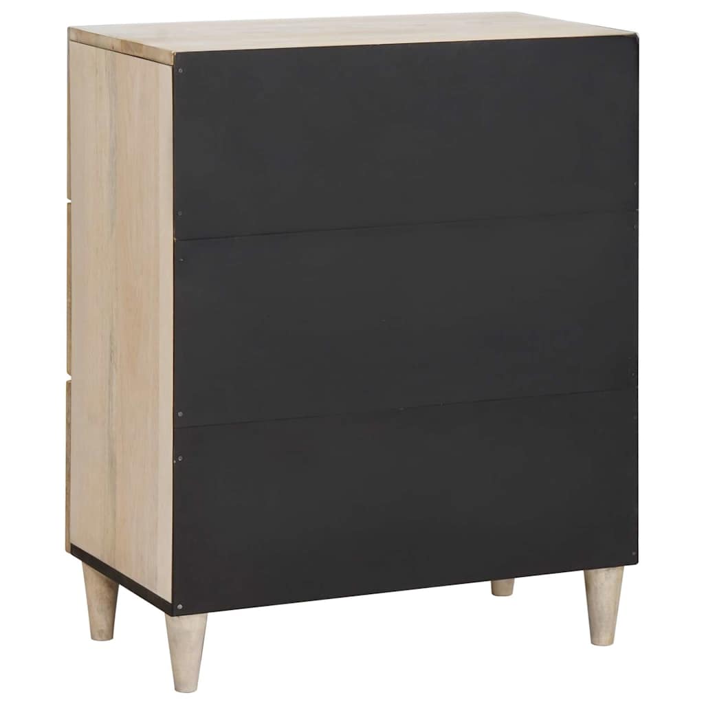 Sideboard 60 x 33 x 75 cm Solid mango wood White