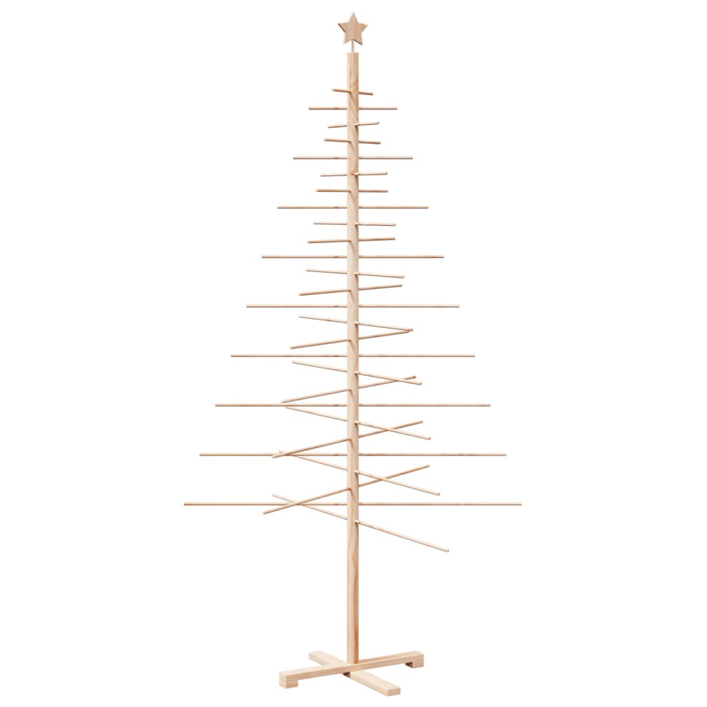Wooden Christmas Tree Bamboo Natural with Unfinished