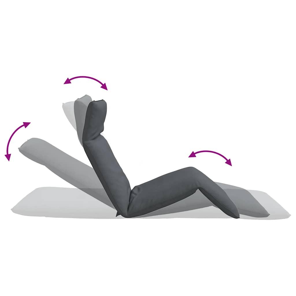 Folding Sun lounger Anthracite 175x54x8.5 cm Oxford Fabric