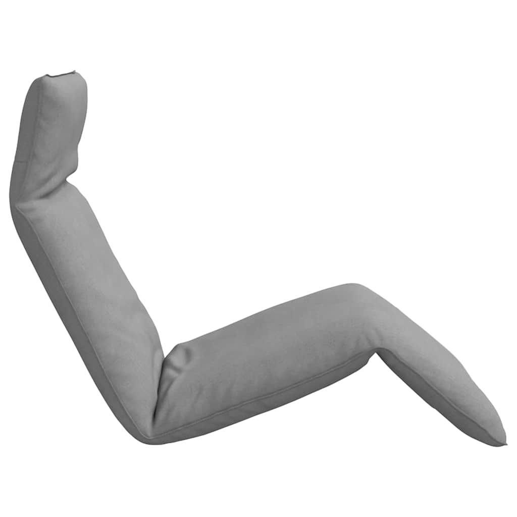 Folding Sun lounger Grey 175x54x8.5 cm Oxford Fabric