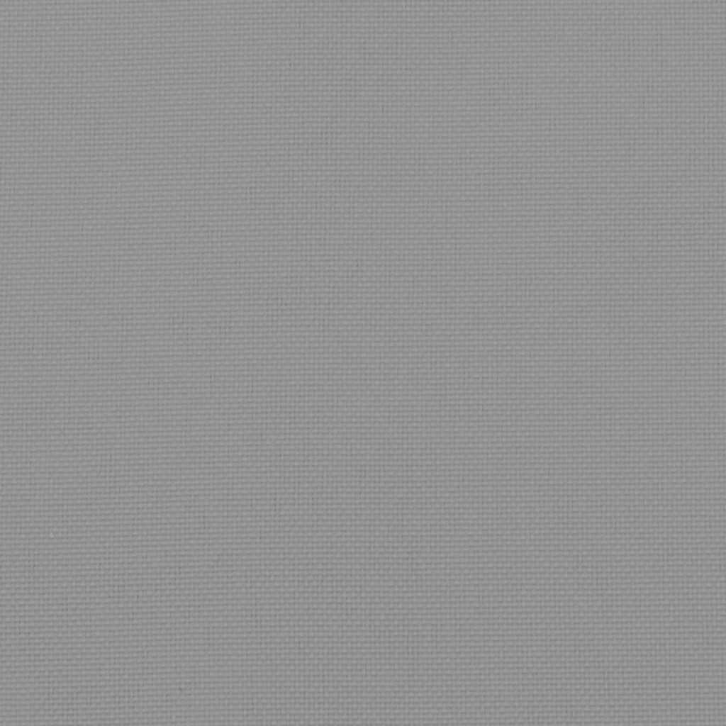 Folding Sun lounger Grey 175x54x8.5 cm Oxford Fabric