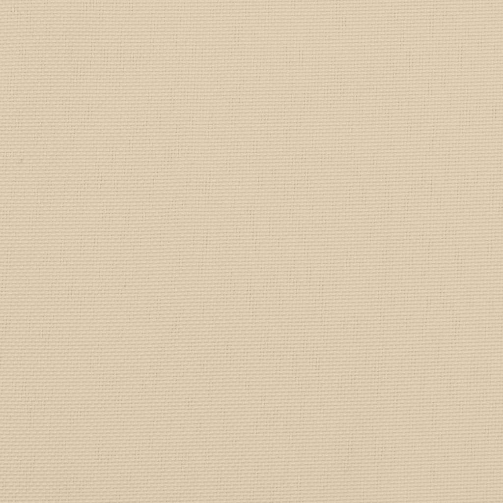 Folding Sun lounger Beige 175x54x8.5 cm Oxford Fabric