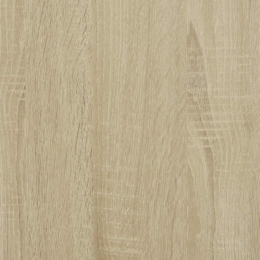 Cat Litter Box Enclosure Sonoma Oak 60x40x40 cm Engineered Wood