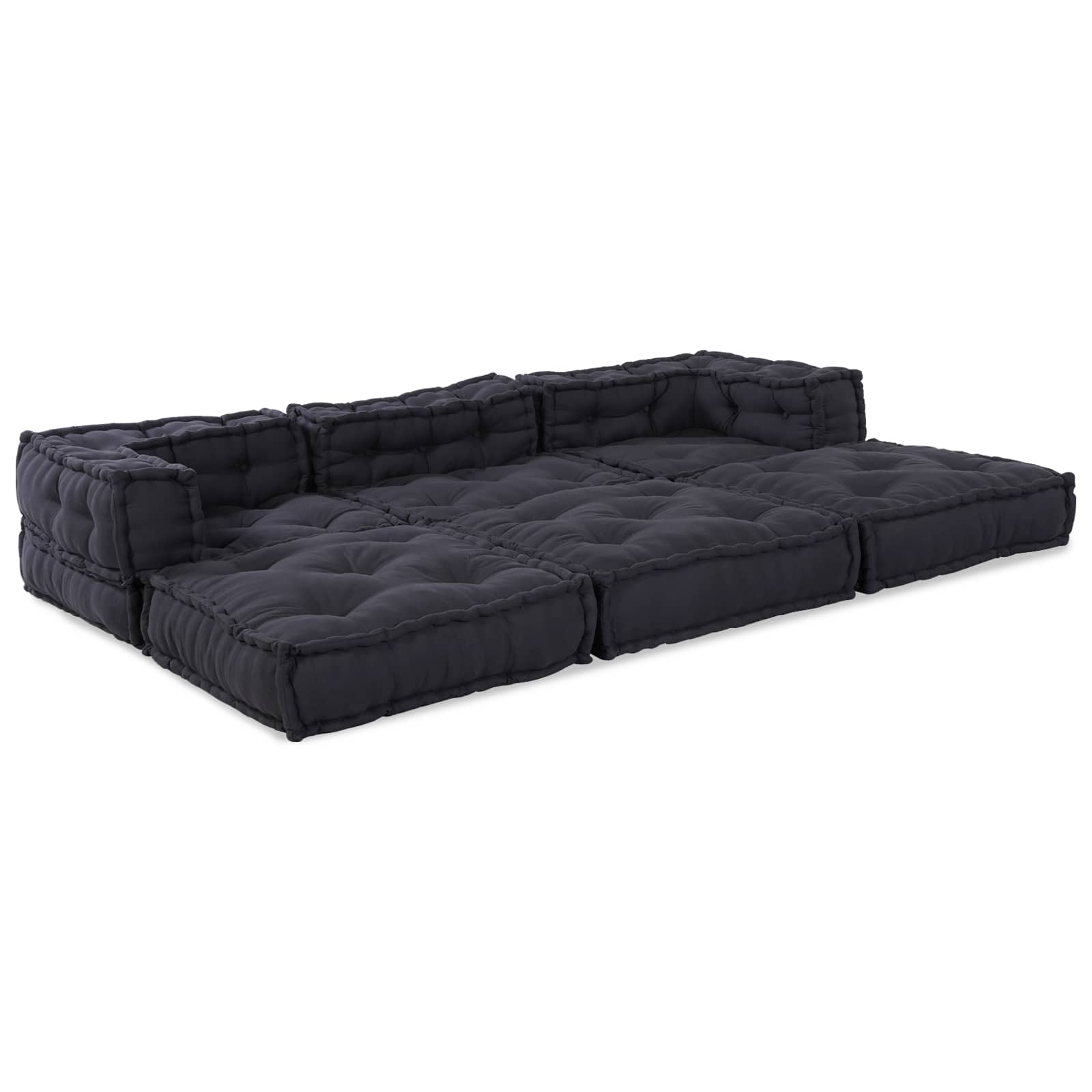 Modular Sofa Unit 3 pcs Anthracite Fabric