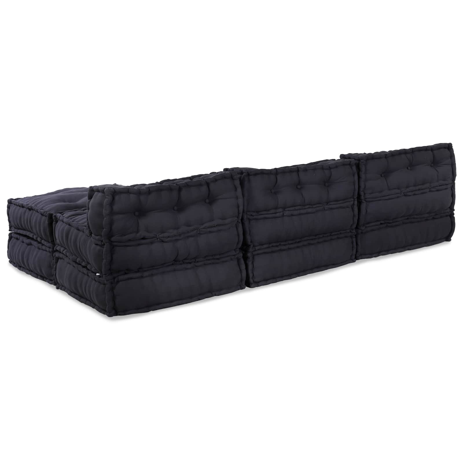 Modular Sofa Unit 4 pcs Anthracite Fabric
