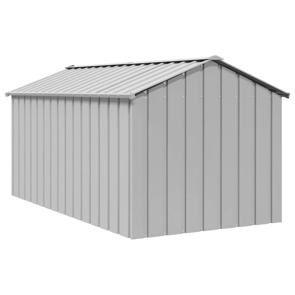 Dog House with Roof 114x202x101 cm Galvanised Steel
