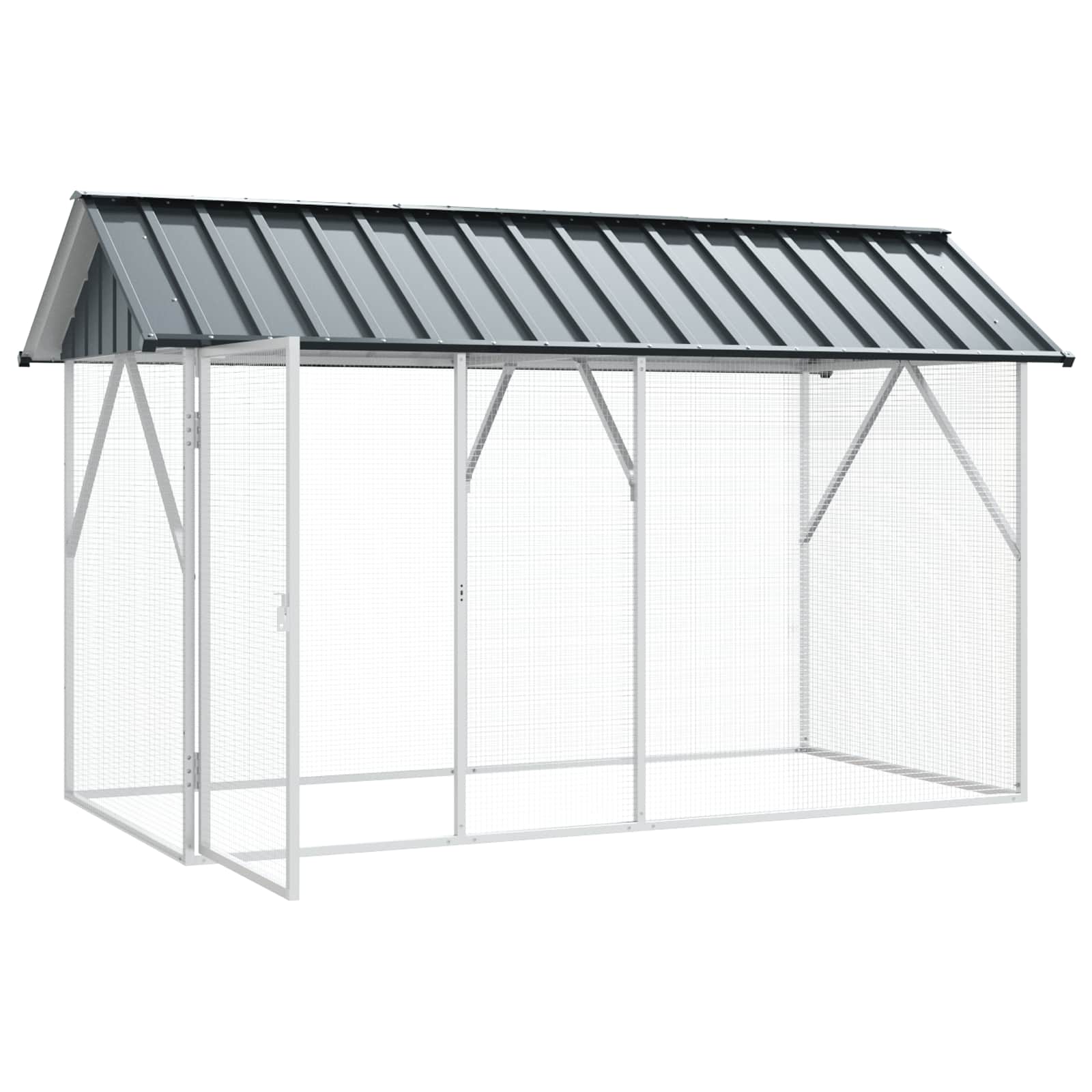 Bird Cage Anthracite 227 x 112 x 141 cm