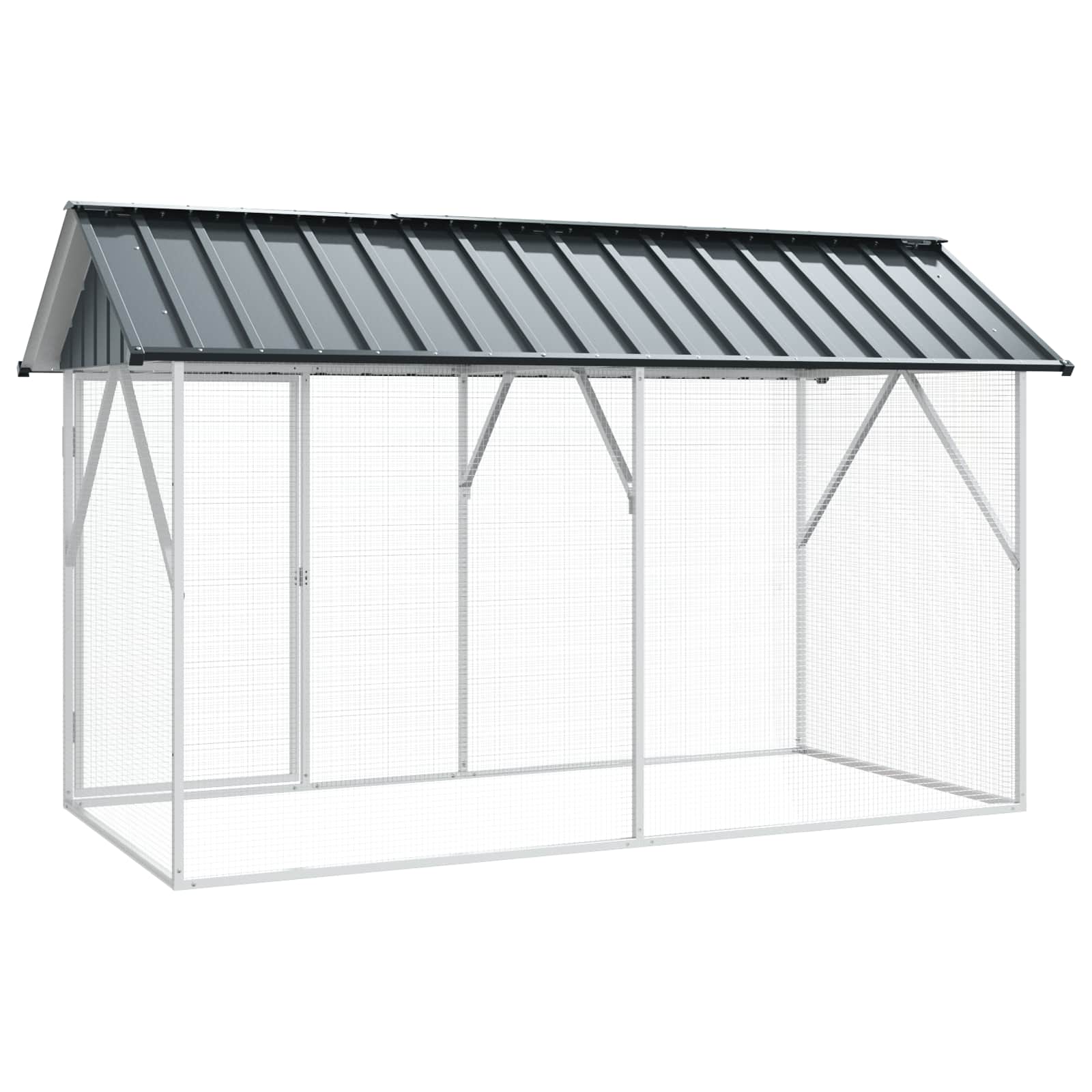 Bird Cage Anthracite 227 x 112 x 141 cm