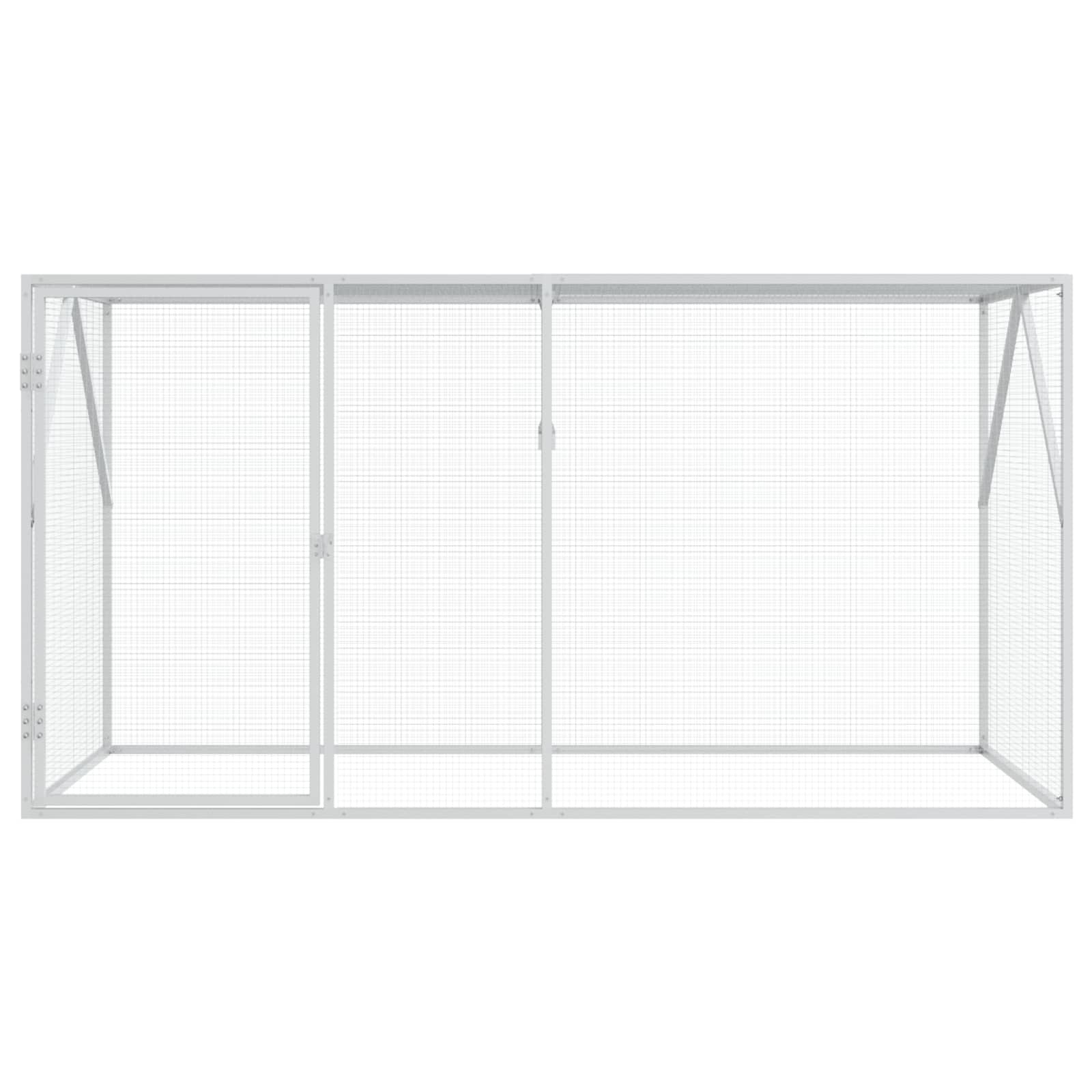 Bird Cage Silver 208 x 102 x 108 cm
