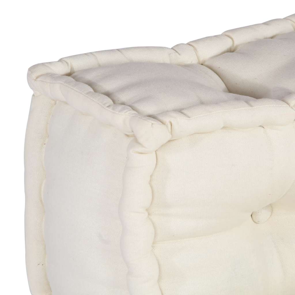 Modular Sofa Unit Cream 70x70x54 Fabric