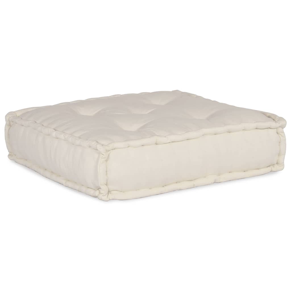 Modular Sofa Unit Cream 70x70x36 Fabric