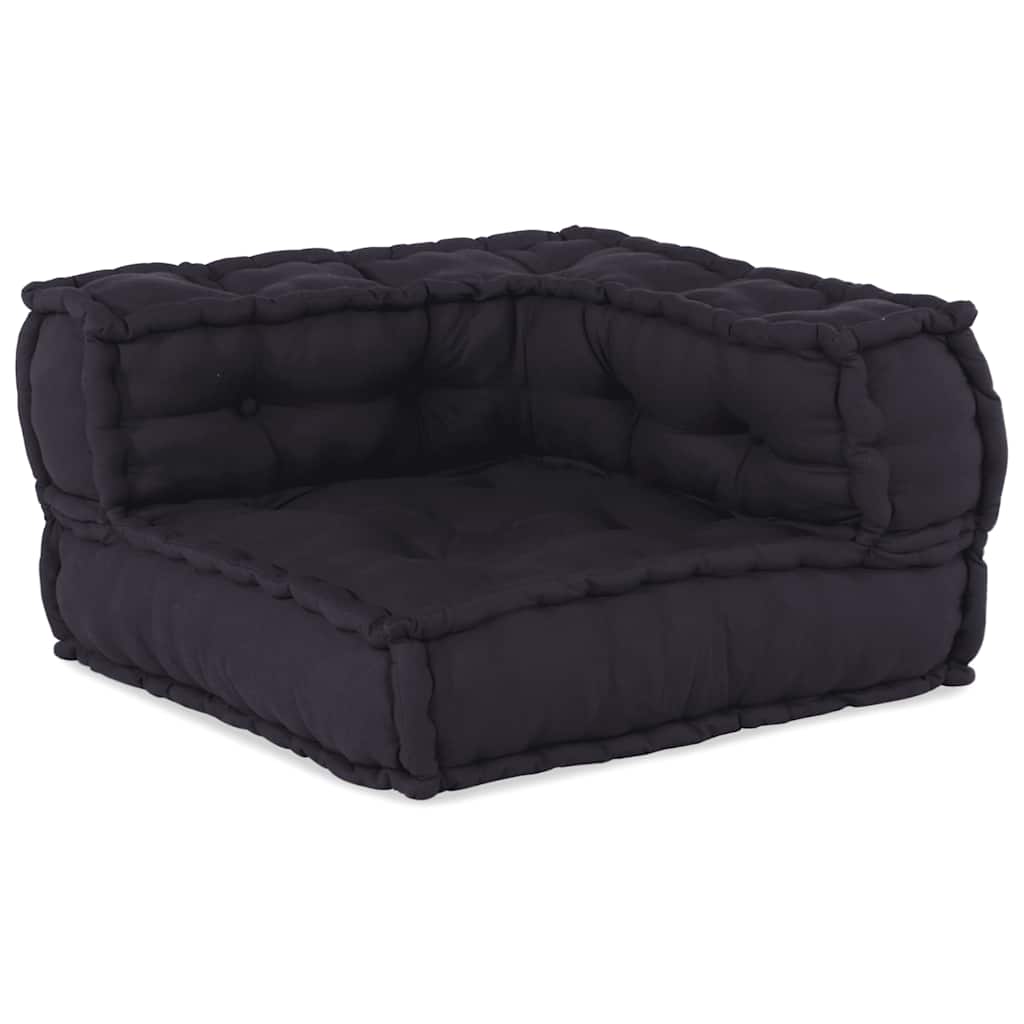 2-seater Modular Sofa Anthracite 140x70x36 Fabric