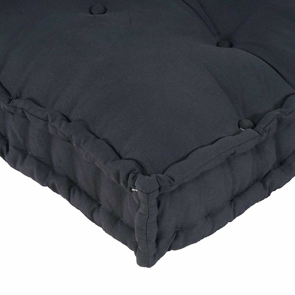 Pallet Sofa Cushion 3 pcs Anthracite 120 x 80 x 38 cm Fabric