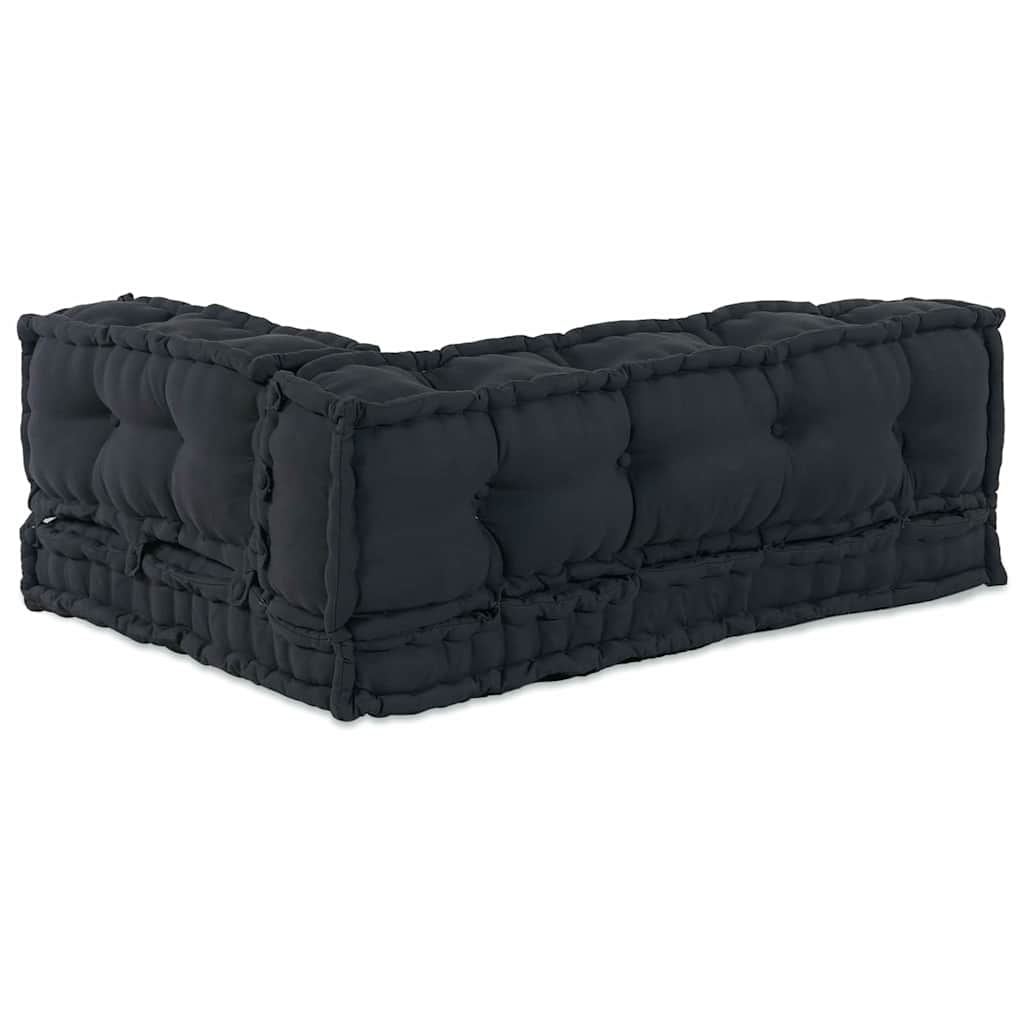 Pallet Sofa Cushion 3 pcs Anthracite 120 x 80 x 38 cm Fabric