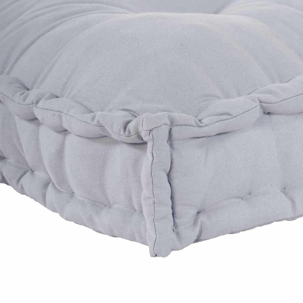 Pallet Sofa Cushion Grey 120 x 80 x 12 cm Fabric